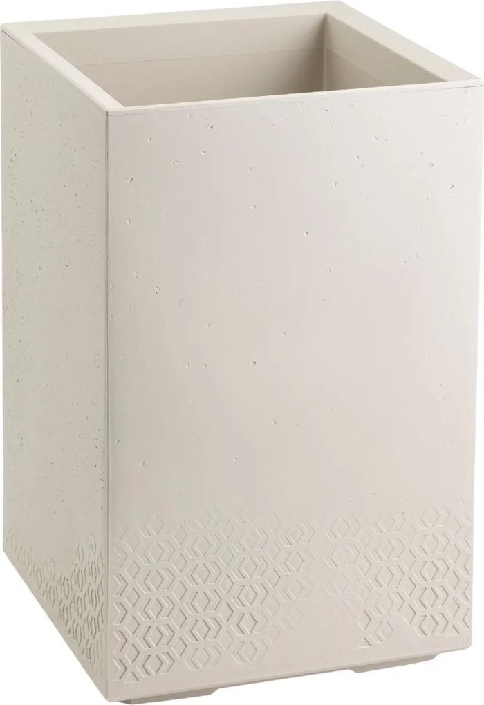 Sada 2 ks květináčů BETONIQUE 40x40/60x40 cm béžová