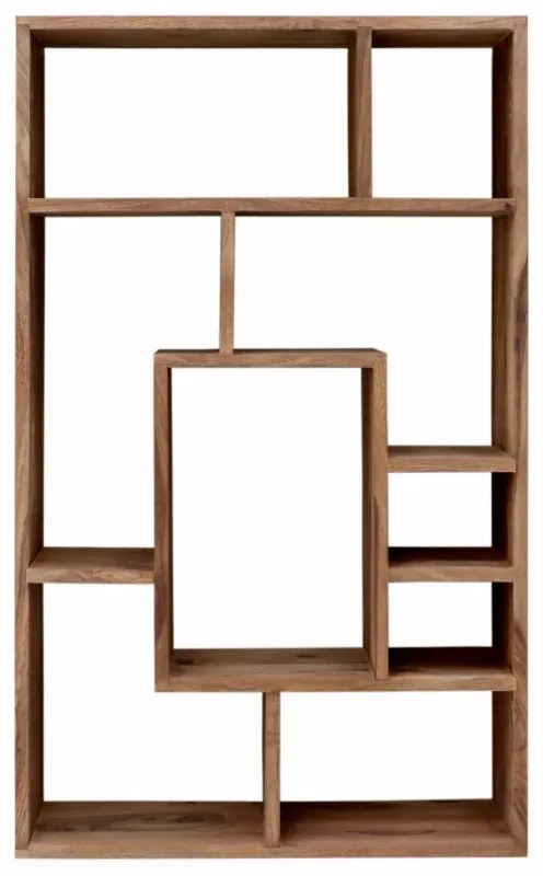 Knižnica Rami 90x150x30 indický masív palisander Natural