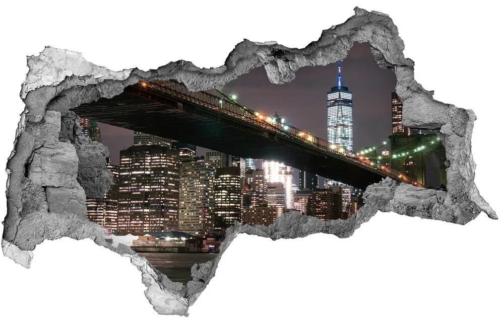 Fototapeta diera na stenu Manhattan new york city nd-b-112427472