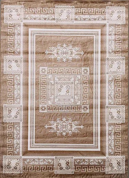 Berfin Dywany Kusový koberec Polystar 0008 Dark Beige - 200x290 cm