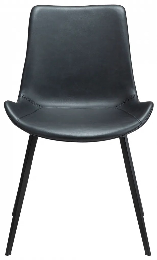 HYPE ČALÚNENÁ STOLIČKA black faux/black