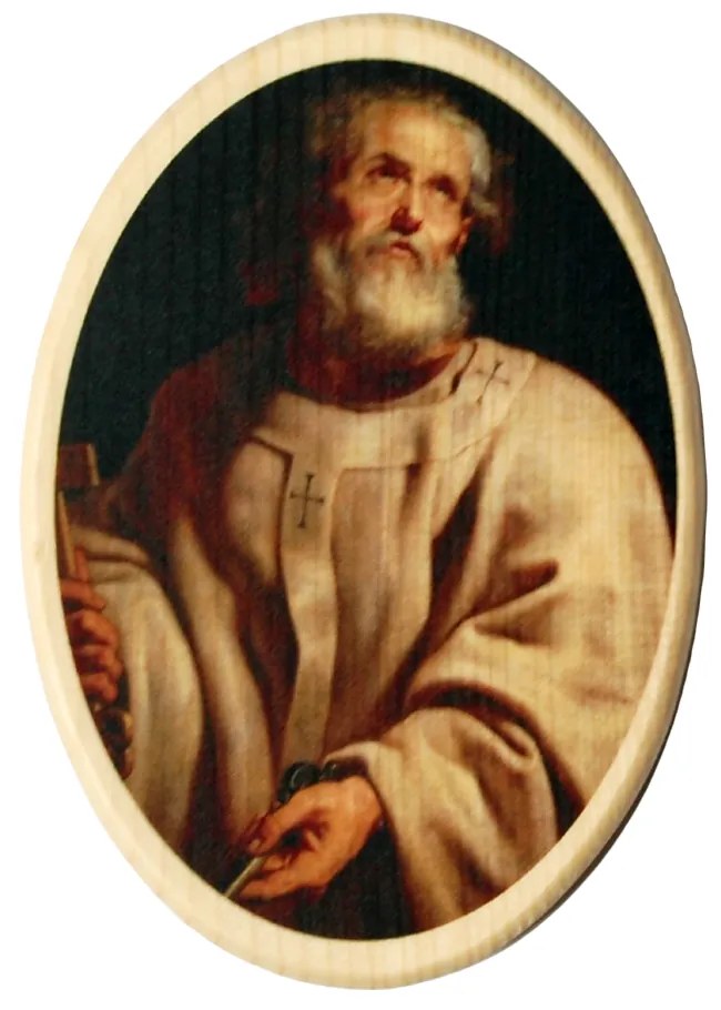 Svätý Peter drevený obraz