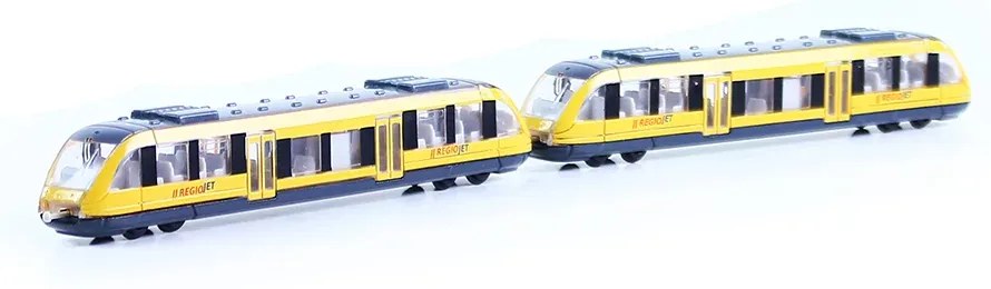 RAPPA Žltý vlak RegioJet - regionálny - kovovo-plastový - Rappa