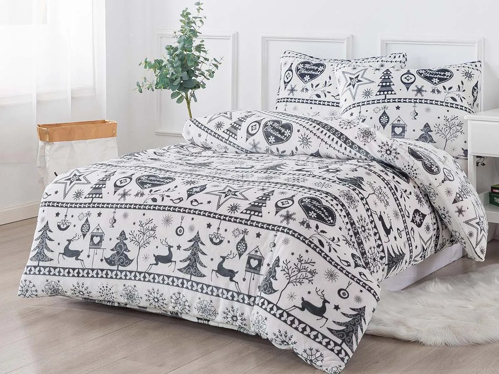 XPOSE® Francúzske mikroplyšové obliečky VIANOCE 4 Exclusive