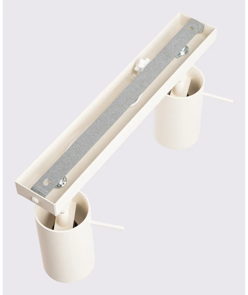Krémovobiele bodové svietidlo 6x30 cm Etna – Sollux