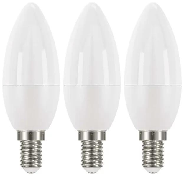 LED žiarovka Classic Candle 6W E14 neutrálna biela, 3ks 71792