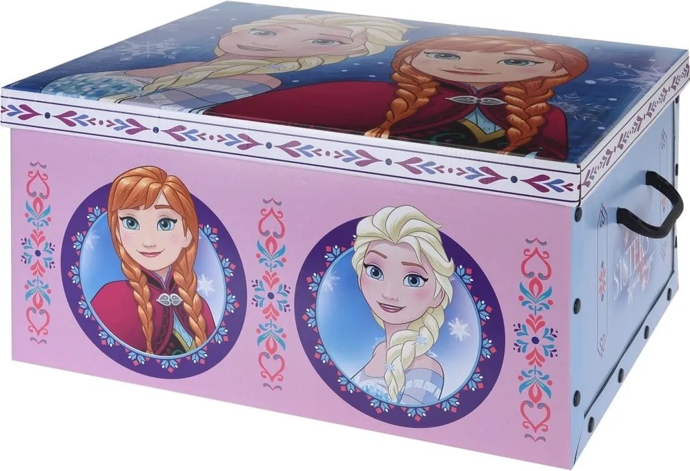 Home collection Úložná krabice pro děti Ledové království (Frozen) 49,5x39x24cm