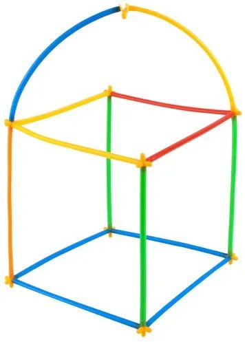 Kruzzel 22408 Bloky - brčka - sada 408 ks