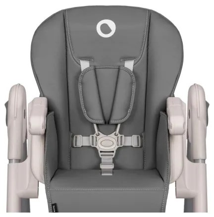 Lionelo - Detská jedálenská stolička ZANNA šedá