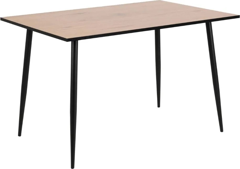 Jedálenský set Wilma dub divoký/čierny