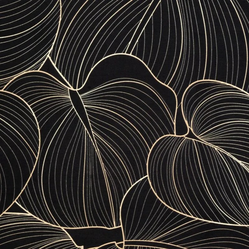 POSTEĽNÉ OBLIEČKY VICTORIA1 160X200 CM ČIERNE