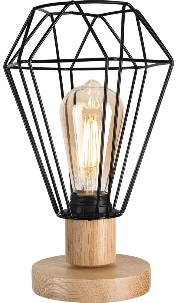 Brilagi Brilagi - Stolná lampa WOODY BASKET 1xE27/60W/230V dub BG0894