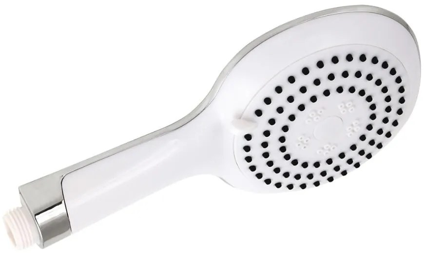 Sprchová ružice 3 - polohová biela - chróm + RU/320,0