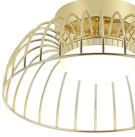 LED stropné svietidlo BETSY LED/12W/230V pr. 25 cm zlaté