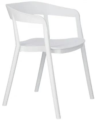 NIELS stolička Biela
