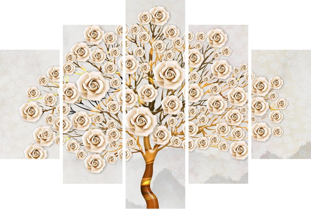 Obraz kvetinového stromu (150x105 cm)
