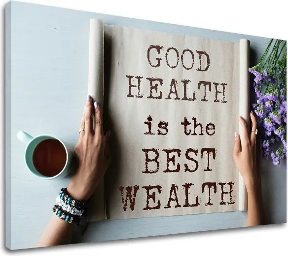 Motivačný obraz na stenu Good health