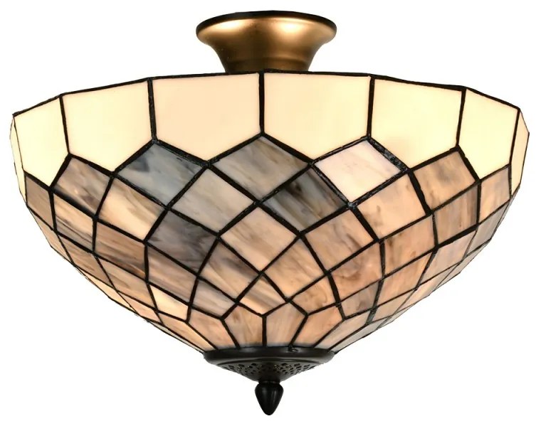 Stropné svietidlo Tiffany HEKA Ø41