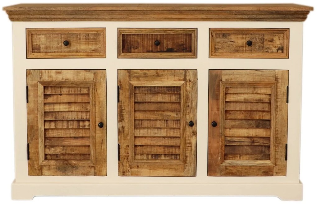 furniture-nabytek.cz - Kuchyňská komoda z masivu mango 140x90x45