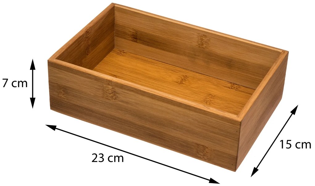 Drevený kuchynský organizér Ali, 15x23cm