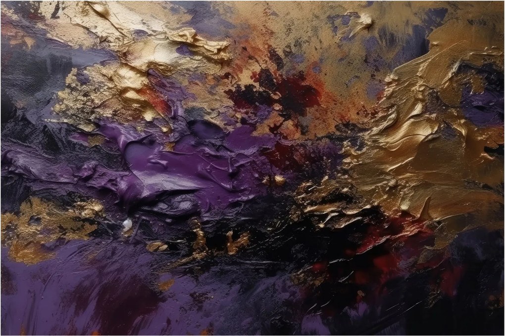 Obraz - Textúrovaná abstrakcia (90x60 cm)