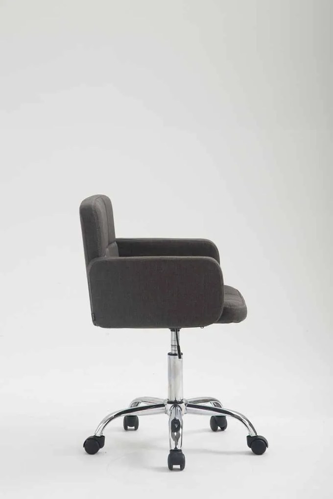 Design-Shop Pracovná stolička L.A. látka - Tmavo sivá