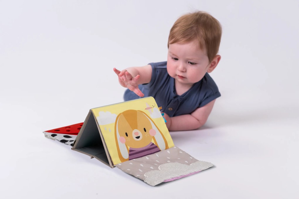 Knižka pre hru na brušku Sensory Book