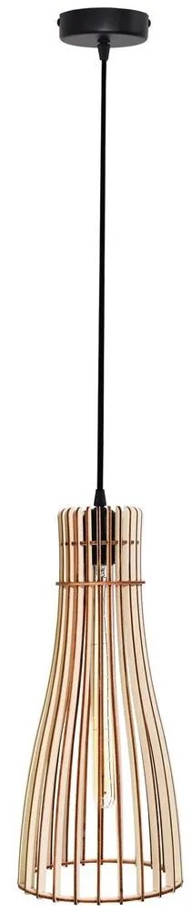 Luster na lanku BOTTLE 1xE27/24W/230V