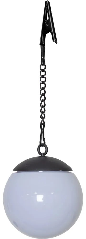 Súprava 3 závesných vonkajších solárnych svetiel Star Trading Globus, ø 10 cm