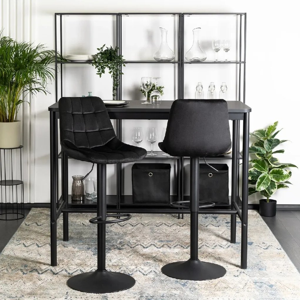 PROXIMA.store - Jedálenská barová stolička ARCOS 2 FARBA: čierna