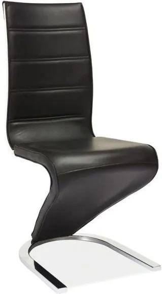 Najlacnejsinabytok Jedálenská stolička H-134, čierna