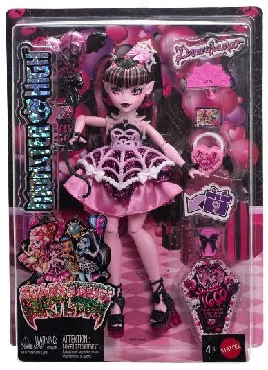 Mattel Figúrka Monster High „Strašidelne krásne narodeniny“ (Draculaura)  (100396015)