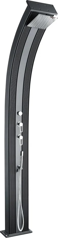 Formidra Solárna sprcha DADA CURVE 40L Antracit