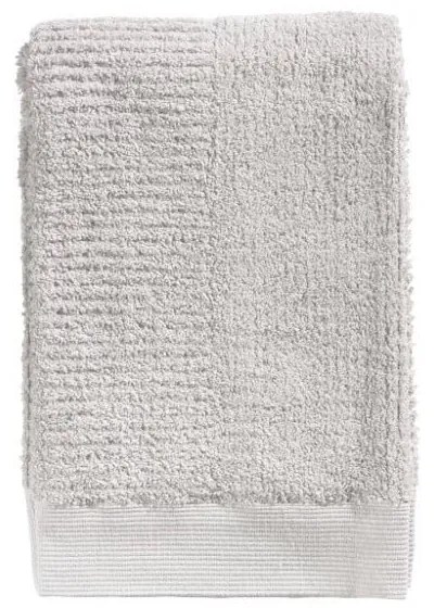 Svetlosivá osuška zo 100% bavlny Zone Classic, 70 × 140 cm