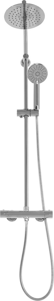 Rea Bliss, termostatická sprchová sada s hornou dažďovou sprchou, chrómová, REA-P8805