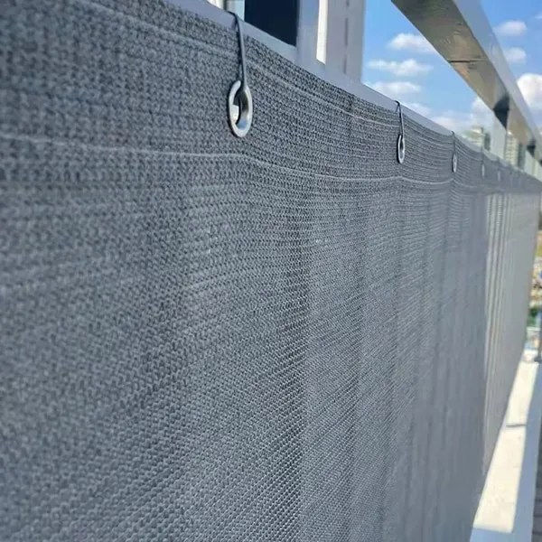 Balkónová zástena Ral 1x7 m šedá