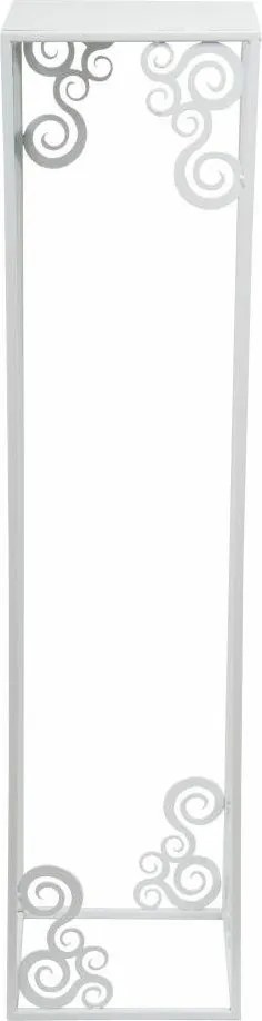 STOJAN NA KVETINÁČ FRAME 80X24X24 CM BIELA