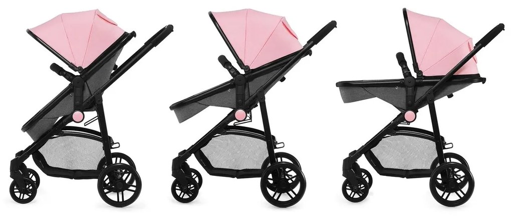 Kombinovaný kočík Kinderkraft Juli 2v1 - Pink
