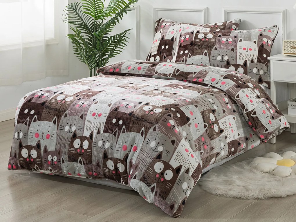 XPOSE® Mikroplyšové obliečky CATS Exclusive