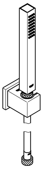 GROHE 27702000 - Sprchový set VITALIO START 100 1 prúd 1250 mm lesklý chróm