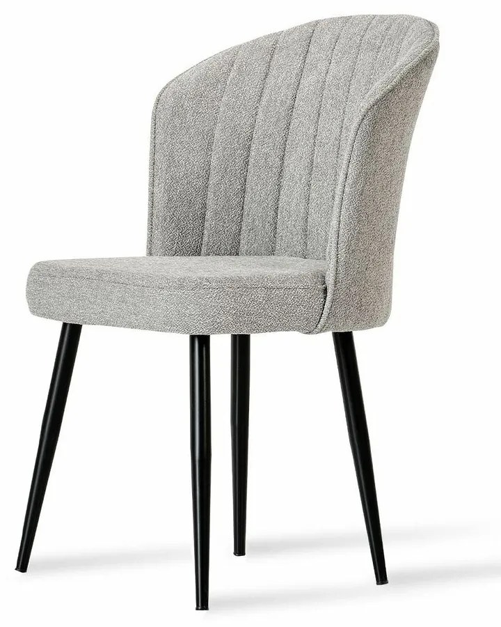 Sada jedálenských stoličiek Rubi Light Grey, 2 ks