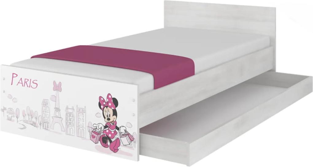 DO Detská posteľ s úložným priestorom Disney Max Minnie Paris Rozmer: 180x90