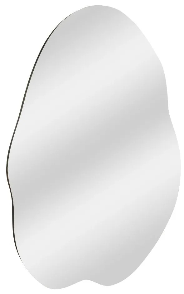 Dekorativní nástěnné zrcadlo Ohho 85x60 cm černé