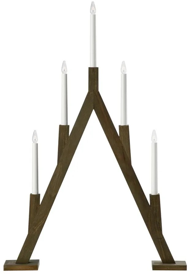 Tmavohnedá vianočná svetelná dekorácia Bjurfors – Markslöjd