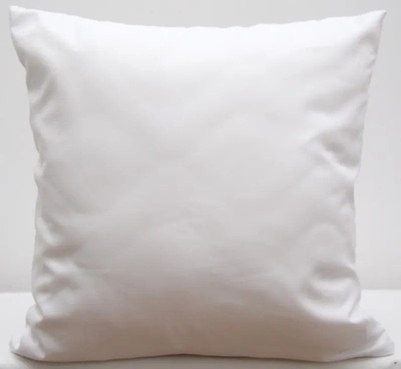Biele dekoračné obliečky na vankúše Šírka: 45 cm | Dĺžka: 45 cm