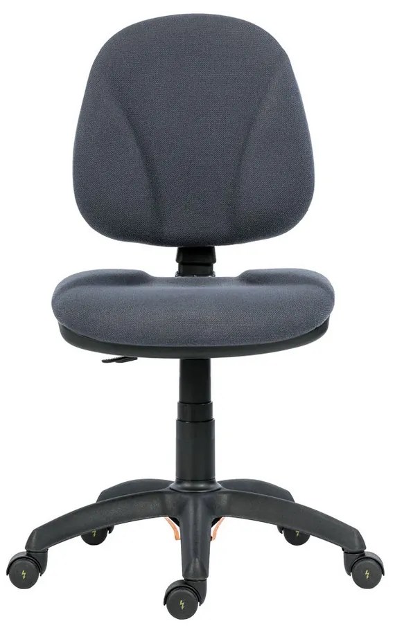 Pracovná stolička Ergo Antistatic bez podrúčok, sivá