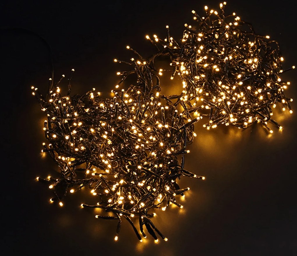 Vianočné svetielka vnútorné teplá biela 300 LED