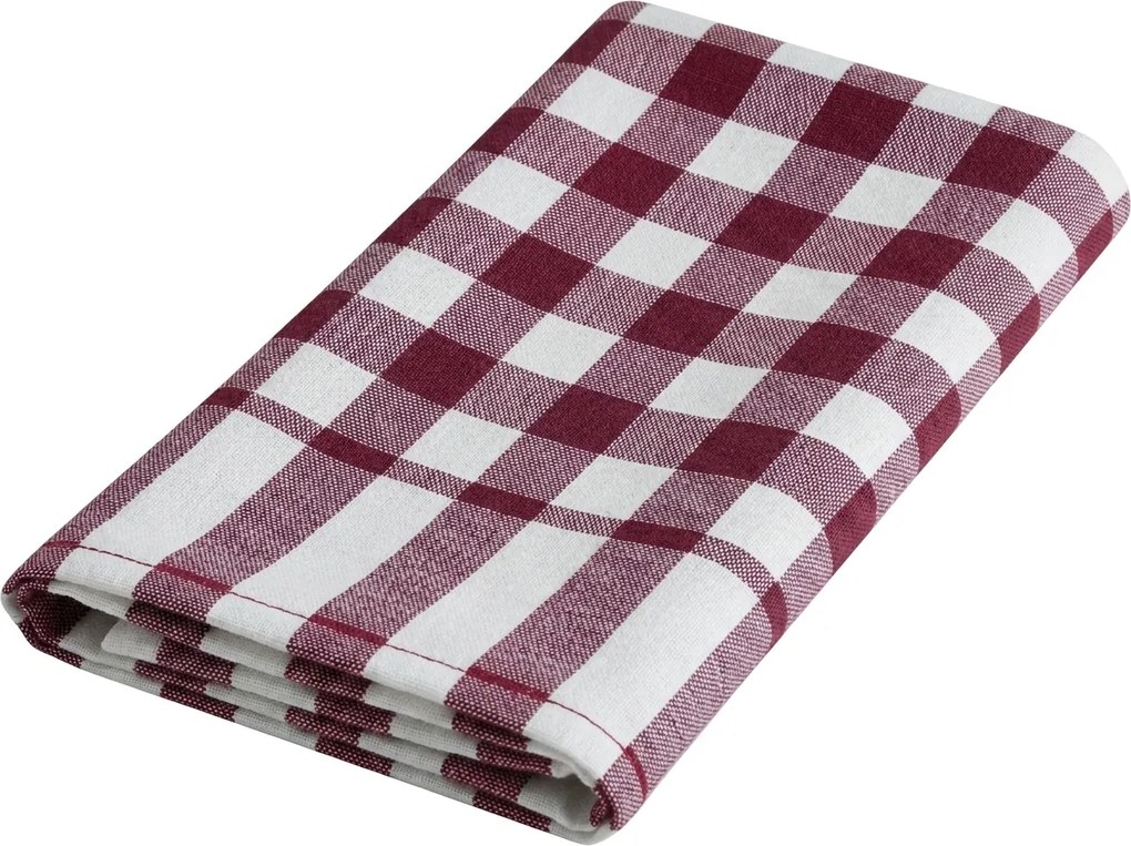 Utierka CORIVA 50x70 cm červená, set 10 ks