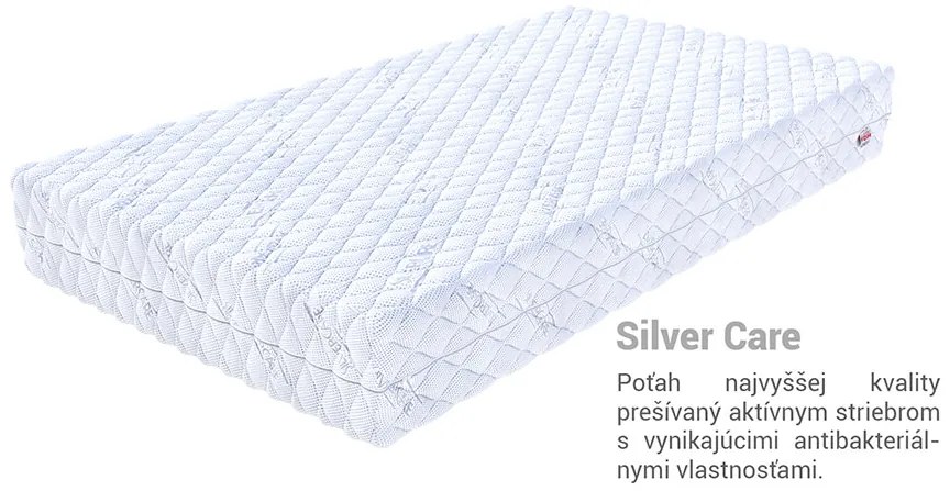 Jaamatrac Kokosový matrac Sandra 120x200 Poťah: AloeVera (príplatkový poťah)