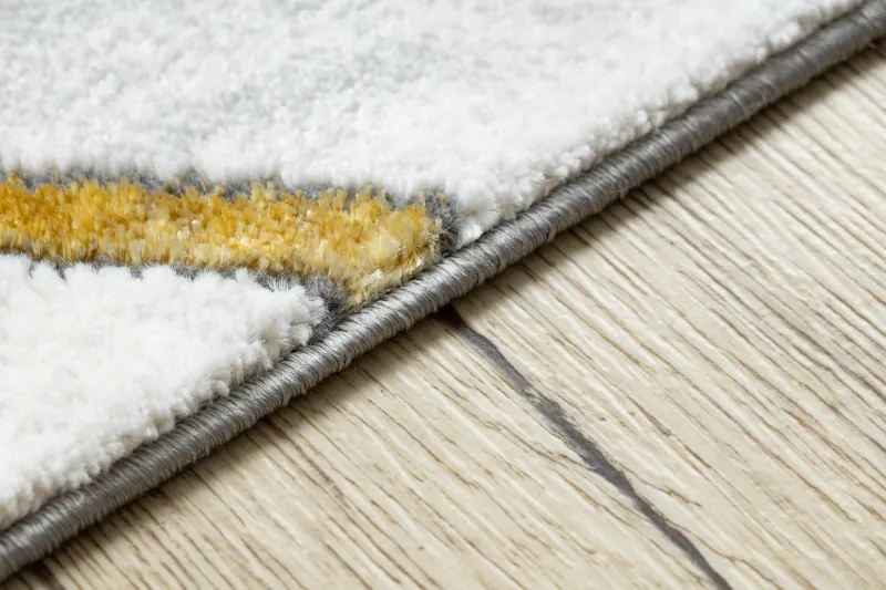 Kusový koberec Emerald 1015 black and gold, 180x270, čiernobiela, kancelária, Dywany Łuszczów